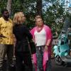 "Honor Among Thieves" - An incorrigible pickpocket (guest star Bobby Lee) asks Magnum for help when a stolen cell phone he had recently lifted suddenly receives a very suspicious text message. Also, Magnum is frustrated when Higgins still won\'t give him an answer whether or not she will become his partner and when Rick decides to make a bold career move, T.C. comes to the rescue, on MAGNUM P.I., Friday, Oct 4 (9:00-10:00 PM, ET/PT) on the CBS Television Network.  Pictured L-R: Stephen Hill as Theodore \'TC\' Calvin, Perdita Weeks as Juliet Higgins, Amy Hill as Teuila \'Kumu\' Tuileta, and Jay Hernandez as Thomas Magnum Photo: Karen Neal/CBS ©2019 CBS Broadcasting, Inc. All Rights Reserved