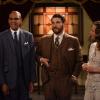 MAKING HISTORY:  L-R: Yassir Lester, Adam Pally and Leighton Meester in the "The Godfriender" episode of MAKING HISTORY airing Sunday, April 23 (8:30-9:00 PM ET/PT) on FOX.  ©2017 Fox Broadcasting Co.  Cr:  Ray Mickshaw /FOX
