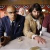 MAKING HISTORY:  L-R: Yassir Lester,  Neil Casey, John Gemberling and Adam Pally in the "Night Cream" episode of MAKING HISTORY airing Sunday, April 30 (8:30-9:00 PM ET/PT) on FOX.  ©2017 Fox Broadcasting Co.  Cr:  Jennifer Clasen/FOX