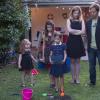 MARRIED -- "Pilot" -- Episode 101 (Airs Thursday, July 17, 10:00 pm e/p -- Pictured: (L-R) Skylar Gray as Frankie, Raevan Lee Hanan as Ella, Rachael Eggleston as Maya, Judy Greer as Lina, Nat Faxon as Russ -- CR: Prashant Gupta/FX
