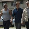 MARRIED -- "Uncool" -- Episode 104 (Airs Thursday, August 7, 10:00 pm e/p -- Pictured: (L-R) Lobo Sebastian as Angel, Nat Faxon as Russ, John Hodgman as Bernie -- CR: Prashant Gupta/FX