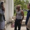 MARRIED -- "Uncool" -- Episode 104 (Airs Thursday, August 7, 10:00 pm e/p -- Pictured: (L-R) Shainu Bala as Kamal, Lobo Sebastian as Angel, Nat Faxon as Russ, John Hodgman as Bernie -- CR: Prashant Gupta/FX