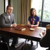 Michael Sheen as Dr. William Masters and Lizzy Caplan as Virginia Johnson in Masters of Sex (season 3, episode 4) - Photo: Warren Feldman/SHOWTIME Photo ID: MastersofSex_304_0397