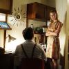 Michael Sheen as Dr. William Masters and Caitlin Fitzgerald as Libby Masters in Masters of Sex (season 3, episode 5) - Photo: Michael Desmond/SHOWTIME Photo ID: MastersofSex_305_0601