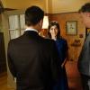 Lizzy Caplan as Virginia Johnson and Michael O\'Keefe as Harry in Masters of Sex (season 3, episode 12) - Photo: Michael Desmond/SHOWTIME Photo ID: MastersofSex_312_0103