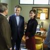 Michael Sheen as Dr. William Masters and Lizzy Caplan as Virginia Johnson in Masters of Sex (season 4, episode 10) - Photo: Warren Feldman/SHOWTIME - Photo ID: MastersofSex_410_0209