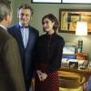 Michael Sheen as Dr. William Masters and Lizzy Caplan as Virginia Johnson in Masters of Sex (season 4, episode 10) - Photo: Warren Feldman/SHOWTIME - Photo ID: MastersofSex_410_0231