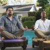 ME, MYSELF & I stars Bobby Moynihan (left) in a comedy about the defining moments in one man\'s life over three distinct periods -- as 14-year-old Alex in 1991, Alex at age 40 in present day (Moynihan) and Alex at age 65 in 2042.  Jaleel White (right) plays Alex\'s best friend and business partner, Darryl, in present day.  This fall, ME, MYSELF & I will be broadcast Mondays (9:30-10:00 PM, ET/PT).  After football ends, as of Oct. 30 ME, MYSELF & I will shift to (9:00-9:30 PM, ET/PT), on the CBS Television Network. Photo: Neil Jacobs/CBS ÃÂ©2016 CBS Broadcasting, Inc. All Rights Reserved