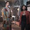 MINORITY REPORT: L-R: Daniel London as Wally and Megan Good as Det. Laura in MINORITY REPORT airing Monday, Sep. 21 (9:00-10:00 PM ET/PT) on FOX. CR: Bruce MacCauley / FOX. © 2015 FOX Broadcasting.