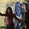 MINORITY REPORT: L-R: Megan Good as Det. Laura Vega and Stark Sands as Dash in MINORITY REPORT airing Monday, Sep. 21 (9:00-10:00 PM ET/PT) on FOX. CR: Bruce MacCauley / FOX. © 2015 FOX Broadcasting.