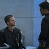 MINORITY REPORT: L-R: Dash (Stark Sands) and Det. Will Blake (Wilmer Valderrama) in the all-new “Hawk-Eye” episode of MINORITY REPORT airing Monday, Oct. 5 (9:00-10:00 PM ET/PT) on FOX. CR: FOX. © 2015 FOX Broadcasting.