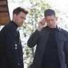 MINORITY REPORT: L-R: Nick Zano and Stark Sands in the all-new “Fiddler's Neck” episode of MINORITY REPORT airing Monday, Oct. 26 (9:00-10:00 PM ET/PT) on FOX.  © 2015 FOX Broadcasting Co. Cr: Michael Caulfield / FOX.