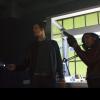 MINORITY REPORT: L-R: Stark Sands and Meagan Good in the all-new “Memento Mori” episode of MINORITY REPORT airing Monday, Nov. 23 (9:00-10:00 PM ET/PT) on FOX. Cr: Katie Yu / FOX. © 2015 FOX Broadcasting.