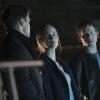MINORITY REPORT: MINORITY REPORT: L-R: Nick Zano, Laura Regan and  Stark Sands in the all-new “Everybody Runs” season finale episode of MINORITY REPORT airing Monday, Nov. 30 (9:00-10:00 PM ET/PT) on FOX. Cr: Katie Yu  / FOX. © 2015 FOX Broadcasting Co.
