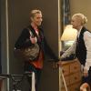 "Figgy Pudding and the Rapture" -- Christy\'s (Anna Faris, right) new sponsee, Jill (Jaime Pressly, left) visits them at the motel, on MOM, Monday, October 6 (8:30-9:00 PM, ET/PT) on the CBS Television Network. Photo: Darren Michaels/Warner Bros. Entertainment Inc. ÃÂ© 2014 WBEI. All rights reserved.