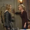 "Figgy Pudding and the Rapture" -- Violet (Sadie Calvano, left) expresses her frustration with Christy (Anna Faris, right), on MOM, Monday, October 6 (8:30-9:00 PM, ET/PT) on the CBS Television Network. Photo: Darren Michaels/Warner Bros. Entertainment Inc. ÃÂ© 2014 WBEI. All rights reserved.