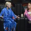 "Crazy Eyes and a Wet Brad Pitt" -- Christy (Anna Faris, left) and Bonnie (Allison Janney, right) are in the lap of luxury when Christy\'s wealthy sponsee, Jill, asks them to keep her company on her first night out of rehab, on MOM, Thursday, December 4 (8:30-9:00 PM, ET/PT) on the CBS Television Network. Photo: Darren Michaels/Warner Bros. Entertainment Inc. ÃÂ© 2014 WBEI. All rights reserved.