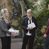 "Kitty Litter and A Class A Felony" -- Christy (Anna Faris, center) gets in the middle of a fight between Lorraine (Beverly D\'Angelo, left) and Bonnie (Allison Janney, right), on MOM, Thursday, January 29 (8:30-9:00 PM, ET/PT) on the CBS Television Network. Photo: Darren Michaels/Warner Bros. Entertainment Inc. ÃÂ© 2014 WBEI. All rights reserved.