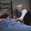 "Kitty Litter and A Class A Felony" -- Christy (Anna Faris, right) switches Bonnie\'s (Allison Janney, left) thermos in the night, on MOM, Thursday, January 29 (8:30-9:00 PM, ET/PT)  on the CBS Television Network. Photo: Darren Michaels/Warner Bros. Entertainment Inc. ÃÂ© 2014 WBEI. All rights reserved.