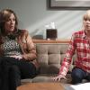 "Cheeseburger Salad and Jazz" -- Christy (Anna Faris, right) is concerned with the way Bonnie (Allison Janney, left) is processing Alvin\'s death and tries to get her professional help, on MOM, Thursday, February 5 (8:30-9:00 PM, ET/PT) on the CBS Television Network. Photo: Sonja Flemming/CBS ÃÂ©2014 CBS Broadcasting, Inc. All Rights Reserved