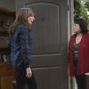 "Benito Poppins and a Warm Pumpkin"  -- Bonnie (Allison Janney, left) and her nemesis, Beverly (Amy Hill, right) have a confrontation, on MOM, Thursday, Feb. 12 (8:31-9:01 PM, ET/PT) on the CBS Television Network. Photo: Darren Michaels/Warner Bros. Entertainment Inc. ÃÂ© 2015 WBEI. All rights reserved.