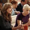 "Turkey Meatballs and a Getaway Car" -- Bonnie (Allison Janney, left) and Christy (Anna Faris, right) talk over lunch about personal relationship problems, on MOM, Thursday, Feb. 26 (9:30-10:00 PM, ET/PT) on the CBS Television Network. Photo: Robert Voets/CBS ÃÂ©2015 CBS Broadcasting, Inc. All Rights Reserved