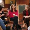 "Turkey Meatballs and a Getaway Car" -- Bonnie (Allison Janney, left) enforces new rules at an AA meeting, attended by Marjorie (Mimi Kennedy, right) and Wendy (Beth Hall, left), on MOM, at a special time, Thursday, Feb. 26 (9:30-10:00 PM, ET/PT) on the CBS Television Network. Photo: Robert Voets/CBS ÃÂ©2015 CBS Broadcasting, Inc. All Rights Reserved