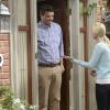 "Fun Girl Stuff and Eternal Salvation" -- Christy (Anna Faris, right) discusses Roscoe with Baxter (Matt Jones, left), on the season finale of MOM, Thursday, April 30 (9:30 -- 10:00 PM ET, PT) on the CBS Television Network. Photo: Darren Michaels/Warner Bros. Entertainment Inc. ÃÂ© 2015 WBEI. All rights reserved.