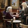 "Terrorists and Gingerbread" -- Christy (Anna Faris, right) meets her grandmother, Shirley (Ellen Burstyn, left), for the first time, on MOM, Thursday, November 5 (9:00-9:30 PM, ET/PT) on the CBS Television Network. Photo: Sonja Flemming/CBS ÃÂ©2015 CBS Broadcasting, Inc. All Rights Reserved
