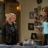 "Thigh Gap and a Rack of Lamb" -- Christy and Bonnie (Allison Janney, right) try to help a teenage addict, Jodi (Emily Osment, left), from their meeting, on MOM, Thursday, Nov. 12 (9:01 -- 9:30 PM ET, PT) on the CBS Television Network. Photo: Darren Michaels/Warner Bros. Entertainment Inc. ÃÂ© 2015 WBEI. All rights reserved.