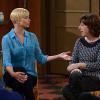 "Thigh Gap and a Rack of Lamb" -- Jill (Jaime Pressly, left) and Wendy (Beth Hall) attend a meeting, on MOM, Thursday, November 12 (9:01-9:30 PM  ET/PT) on the CBS Television Network. Photo: Darren Michaels/Warner Bros. Entertainment Inc. ÃÂ© 2015 WBEI. All rights reserved.