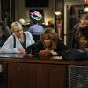 "Mozzarella Sticks and a Gay Piano Bar" -- Christy (Anna Faris, left) and Bonnie (Allison Janney, left) find themselves addicted to the rush of helping others and take on a new "project," Michelle (Judy Greer, center), on MOM, Thursday, November 19 (9:00-9:30 PM ET/PT) on the CBS Television Network. Photo: Darren Michaels/Warner Bros. Entertainment Inc. ÃÂ© 2015 WBEI. All rights reserved.