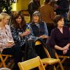 "Kreplach and a Tiny Tush" -- Christy (Anna Faris), Marjorie (Mimi Kennedy), Wendy (Beth Hall) and Jill (Jaime Pressly) discuss Bonnie\'s (Allison Janney) love life, on MOM, Thursday, Jan. 7 (9:01-9:30 PM  ET/PT) on the CBS Television Network. Photo: Monty Brinton/CBS ÃÂ©2015 CBS Broadcasting, Inc. All Rights Reserved