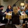 "Kreplach and a Tiny Tush" -- Christy (Anna Faris) hosts a family dinner for Violet\'s (Sadie Calvano) hard-to-please future mother-in-law, Phyllis (Linda Lavin), along with Bonnie (Allison Janney) and Gregory (David Krumholtz), on MOM, Thursday, Jan. 7 (9:01-9:30 PM  ET/PT) on the CBS Television Network. Photo: Monty Brinton/CBS ÃÂ©2015 CBS Broadcasting, Inc. All Rights Reserved