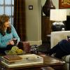 "Quaaludes and Crackerjack" -- In order to avoid her ex-boyfriend, Bonnie drags Christy to a new AA meeting, only to run into her ex-girlfriend, Jeanine, from 30 years ago, on MOM, Thursday, Feb. 4 (9:01-9:30 PM, ET, PT) on the CBS Television Network. Rosie O\'Donnell guest stars as Bonnie\'s ex-girlfriend, Jeanine. Bonnie (Allison Janney) and Jeanine (Rosie O\'Donnell), shown. Photo: Monty Brinton/CBS ÃÂ©2015 CBS Broadcasting, Inc. All Rights Reserved