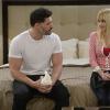 "Cinderella and a Drunk MacGyver" -- Christy (Anna Faris, right) tries to help Julian (Joe Manganiello), a handsome, newly sober AA member, but her attraction to him complicates things, on MOM, Thursday, Feb. 11 (9:01 -- 9:30 PM ET, PT) on the CBS Television Network. Photo: Darren Michaels/Warner Bros. Entertainment Inc. ÃÂ© 2015 WBEI. All rights reserved.