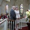 "Diabetic Lesbians and a Blushing Bride" -- Marjorie (Mimi Kennedy, right) and Mr. Perugian (Jonny Coyne, left) prepare to say "I do," on MOM, Thursday, Feb. 18 (9:01 -- 9:30 PM ET, PT) on the CBS Television Network. Photo: Darren Michaels/Warner Bros. Entertainment Inc. ÃÂ© 2015 WBEI. All rights reserved.