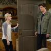 "Nazi Zombies and a Two-Hundred-Pound Baby" -- Bonnie tries to get Christy (Anna Faris, left) to admit that she still has feelings for her ex-husband, Baxter (Matt Jones, right), on MOM, Thursday, March 10 (9:01-9:30 PM, ET/PT) on the CBS Television Network. Photo: Darren Michaels/Warner Bros. Entertainment Inc. ÃÂ© 2016 WBEI. All rights reserved.