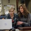 "Pure Evil and a Free Piece of Cheesecake" -- When Christy (Anna Faris, left) learns she made the Dean\'s List, she is disappointed by Bonnie\'s (Allison Janney, right) lackluster response, on MOM, Thursday, May 5 (9:01-9:30 PM, ET/PT) on the CBS Television Network. Photo: Darren Michaels/Warner Bros. Entertainment Inc. ÃÂ© 2016 WBEI. All rights reserved.