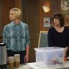 "High-Tops and Brown Jacket" -- Bonnie and Adam\'s relationship is tested when he moves in with her and Christy for a few weeks. Also, Christy learns the hard way that it may be a mistake to try and meet men with Jill, on the fourth season premiere of MOM, Thursday, Oct. 27 (9:01-9:30 PM, ET/PT) on the CBS Television Network. Pictured Left to right: Jaime Pressly as Jill and Beth Hall as Wendy.  Photo: Monty Brinton/CBS ÃÂ©2016 CBS Broadcasting, Inc. All Rights Reserved
