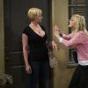 "High-Tops and Brown Jacket" -- Bonnie and Adam\'s relationship is tested when he moves in with her and Christy for a few weeks. Also, Christy learns the hard way that it may be a mistake to try and meet men with Jill, on the fourth season premiere of MOM, Thursday, Oct. 27 (9:01-9:30 PM, ET/PT) on the CBS Television Network. Pictured Left to right: Jaime Pressly as Jill and Anna Faris as Christy.  Photo: Monty Brinton/CBS ÃÂ©2016 CBS Broadcasting, Inc. All Rights Reserved