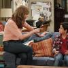 "Curious George and the Big Red Nightmare" -- Christy and Bonnie worry that Roscoe has a drug problem when Baxter and Candace catch him smoking pot, on MOM, Thursday, Date (9:01-9:31 PM, ET/PT) on the CBS Television Network. Pictured left to right: Allison Janney as Bonnie and Blake Garrett Rosenthal as Roscoe. Photo: Robert Voets/Warner Bros. Entertainment Inc. ÃÂ© 2016 WBEI. All rights reserved.