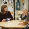 "Bad Hand and British Royalty" -- Christy and Bonnie have their hands full when Adam\'s hard-partying friends come for a visit, on MOM, Thursday, Jan. 5, 2017 (9:01-9:31 PM, ET/PT) on the CBS Television Network. Emmy Award winner Bradley Whitford guest stars as Mitch and Nicole Sullivan guest stars as Leanne, Adam\'s old party buddies.Pictured Left to right: Allison Janney as Bonnie and Anna Faris as Christy. Photo: Monty Brinton/CBS ÃÂ©2016 CBS Broadcasting, Inc. All Rights Reserved
