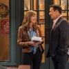"A Bouncy Castle and an Aneurysm" -- When Bonnie connects with a handsome, sober stranger, Christy worries that she\'s jeopardizing her relationship with Adam, on MOM, Thursday, Feb. 9 (9:01-9:30 PM, ET/PT) on the CBS Television Network. David James Elliott guest stars as Joe, the handsome stranger. Pictured left to right: Allison Janney as Bonnie and David James as Joe. Photo: Bill Inoshita/CBS ÃÂ©2016 CBS Broadcasting, Inc. All Rights Reserved.