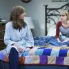 "Night Swimmin\' and an English Muffin" -- When Bonnie discovers Adam is still close with his ex-wife, Danielle (Wendie Malick), Christy worries the emotional fallout could jeopardize Bonnie\'s sobriety, on MOM, Thursday, Feb. 23 (9:01-9:30 PM, ET/PT) on the CBS Television Network.  Pictured left to right: Allison Janney as Bonnie and Anna Faris as Christy. Photo: Bill Inoshita/CBS ÃÂ©2017 CBS Broadcasting, Inc. All Rights Reserved