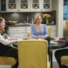 "A Fist Fight and a Grunt of Approval" -- Christy helps Jill adjust to being a new foster mother, and Bonnie has trouble convincing tenants that she\'s a good building manager, on MOM, Thursday, March 30 (9:01-9:30 PM, ET/PT) on the CBS Television Network.Pictured left to right: Julia Lester as Emily, Jaime Pressly as Jill and Anna Faris as Christy. Photo: Monty Brinton/CBS ÃÂ©2017 CBS Broadcasting, Inc. All Rights Reserved
