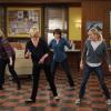 "Tush Push and Some Radishes" -- Following the death of Bonnie\'s mother, Christy and Bonnie learn that she kept a very big secret, on MOM, Thursday, April 6 (9:01-9:30 PM, ET/PT) on the CBS Television Network. Pictured left to right: Mimi Kennedy as Marjorie, Jaimy Pressly as Jill, Beth Hall as Wendy, Anna Faris as Christy and Allison Janney as Bonnie. Photo: Robert Voets/Warner Bros. Entertainment Inc.ÃÂ© 2017 WBEI. All rights reserved.