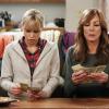 "Tush Push and Some Radishes" -- Following the death of Bonnie\'s mother, Christy and Bonnie learn that she kept a very big secret, on MOM, Thursday, April 6 (9:01-9:30 PM, ET/PT) on the CBS Television Network. Pictured left to right: Anna Faris as Christy and Allison Janney as Bonnie. Photo: Robert Voets/Warner Bros. Entertainment Inc. ÃÂ© 2017 WBEI. All rights reserved.