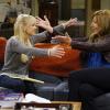 "Twinkle Lights and Grandma Shoes" -- Bonnie gets cold feet when considering her future with Adam, and Christy risks failing an important test in order to help a fellow alcoholic, on the fifth season premiere of MOM, Thursday, Nov. 2 (9:01-9:30 PM, ET/PT) on the CBS Television Network. Missi Pyle returns as Natasha, the birth mother of Jill\'s foster daughter. Pictured left to right: Anna Faris as Christy and Allison Janney as Bonnie.  Photo: Sonja Flemming/CBS ÃÂ©2017 CBS Broadcasting, Inc. All Rights Reserved