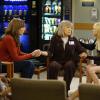 "Two Many Hippies and Huevos Rancheros" -- Christy and Bonnie rally around Marjorie when her husband has a stroke, on MOM, Thursday, Date (9:01-9:30 PM, ET/PT) on the CBS Television Network. Pictured L-R: Allison Janney as Bonnie, Mimi Kennedy as Marjorie, and Anna Faris as Christy Photo: Sonja Flemming/CBS ÃÂ©2017 CBS Broadcasting, Inc. All Rights Reserved